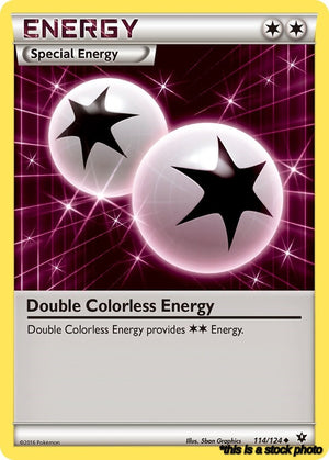 114/124 Double Colorless Energy Uncommon Normal