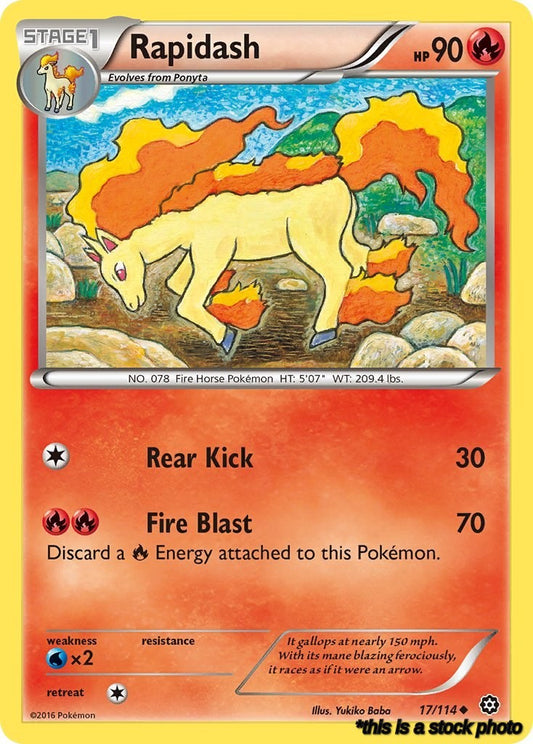 17/114 Rapidash Uncommon Normal