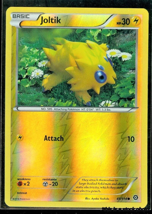 Reverse Holofoil Joltik [41/114 Lightly Played ]