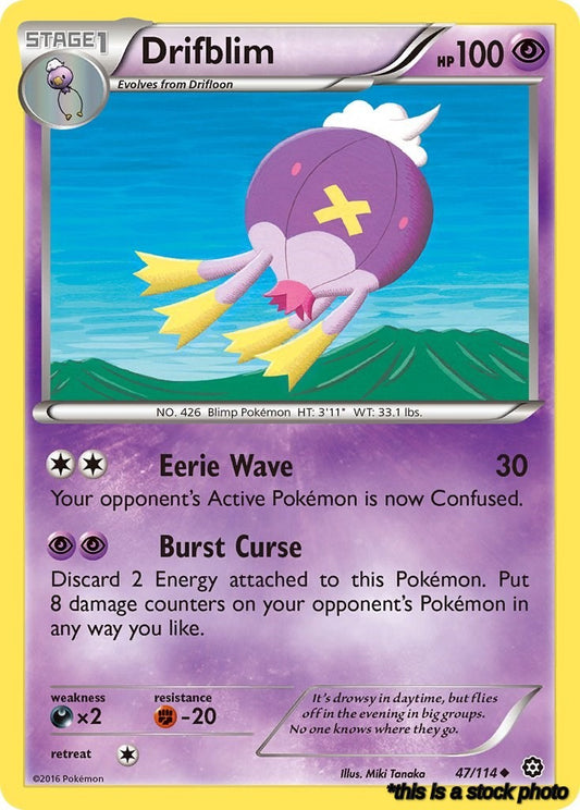 47/114 Drifblim Uncommon Normal