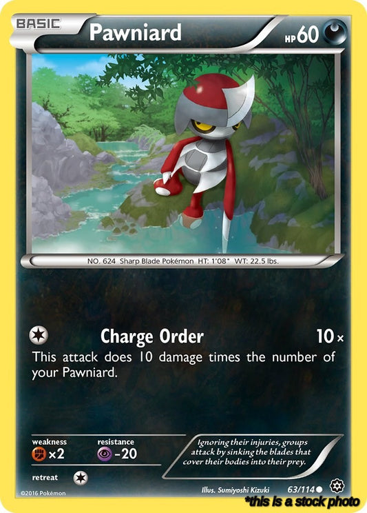 63/114 Pawniard Common Reverse Holofoil