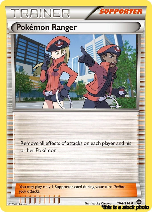 104/114 Pokemon Ranger Uncommon Normal