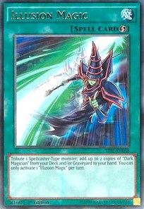 1st Edition Illusion Magic [TDIL-EN058 Heavily Played] Rare