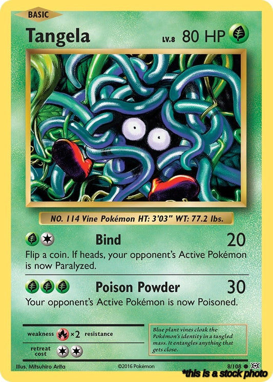 Normal Tangela [8/108 Lightly Played ]