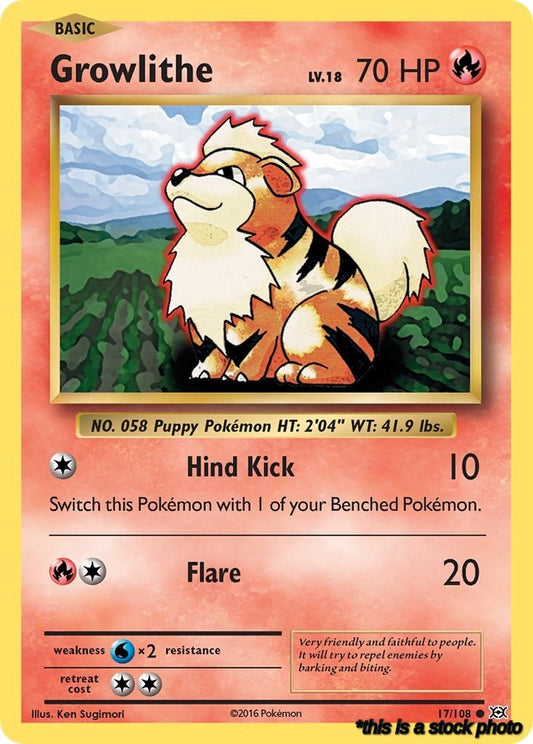 17/108 Growlithe Common Normal