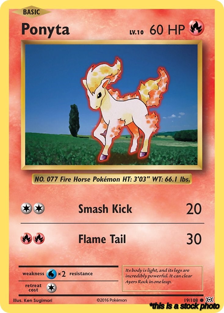 Common Ponyta [19/108 Lightly Played ]