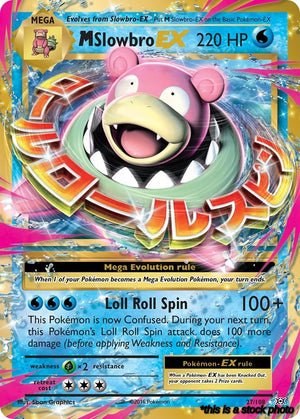 27/108 M Slowbro EX Ultra Rare Holofoil