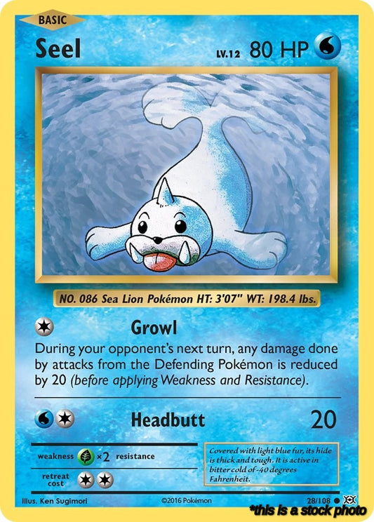 Normal Seel [28/108 Near Mint ]