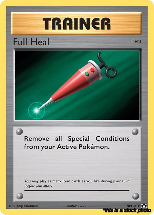 Normal Full Heal [78/108 Lightly Played ]