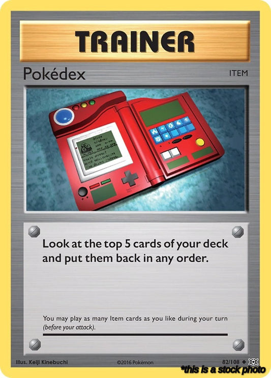 Normal Pokedex [82/108 Lightly Played ]