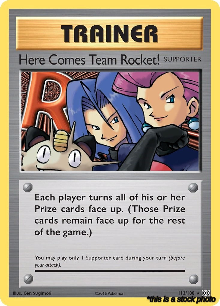 113/108 Here Comes Team Rocket! Secret Rare Normal