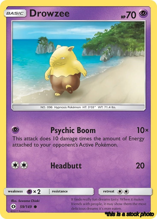 Normal Drowzee [59/149 Lightly Played ]