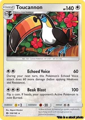 108/149 Toucannon Rare Normal