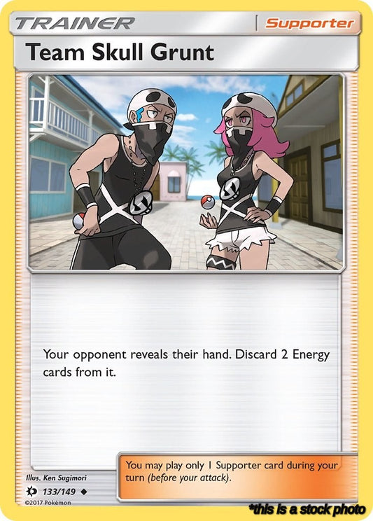 Normal Team Skull Grunt [133/149 Lightly Played ]