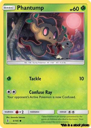 Normal Phantump [6/145 Near Mint ]