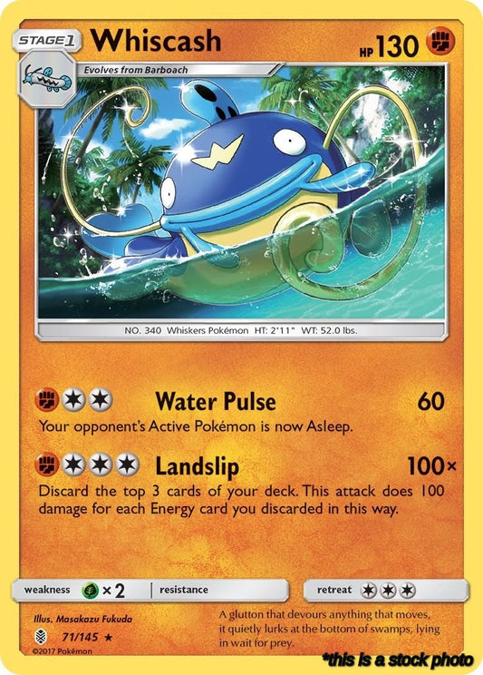 71/145 Whiscash Rare Normal