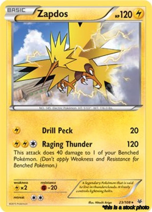 Zapdos - 23/108 (XY Roaring Skies)