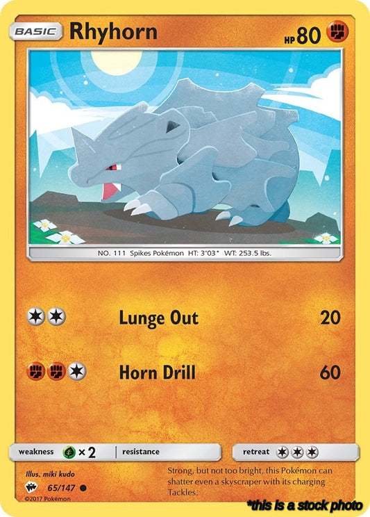 Normal Rhyhorn [65/147 Lightly Played ]
