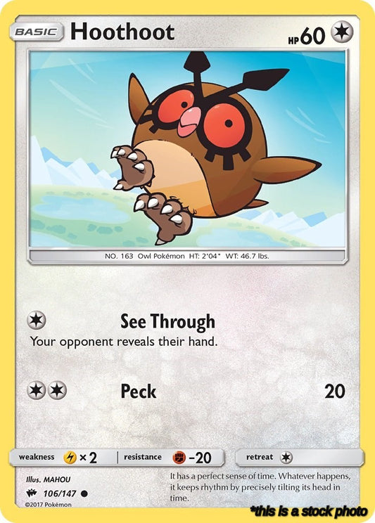Common Hoothoot [106/147 Lightly Played ]