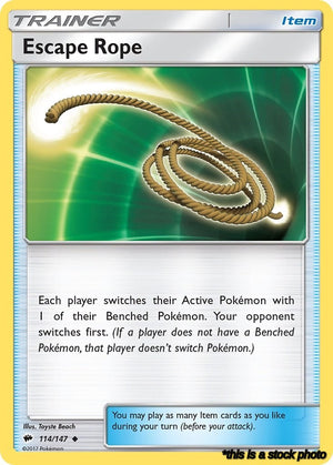 114/147 Escape Rope Uncommon Normal