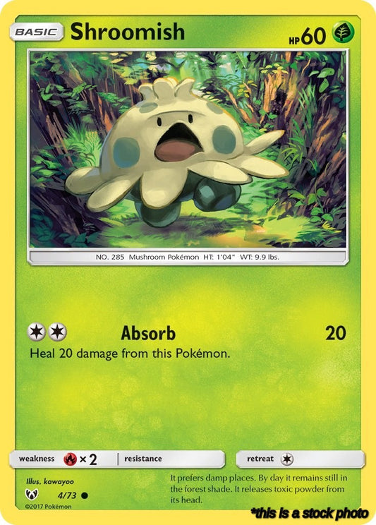 Common Shroomish [4/73 Lightly Played ]