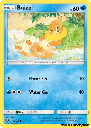 22/73 Buizel Common Normal