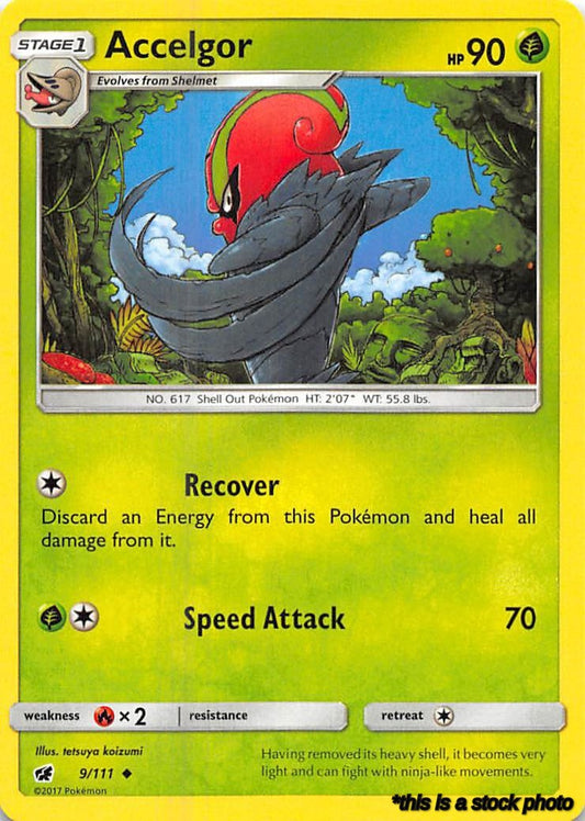 Normal Accelgor [9/111 Near Mint ]