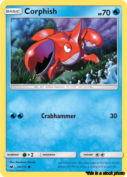 Normal Corphish [24/111 Lightly Played ]