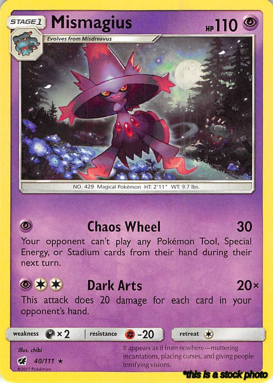 Normal Mismagius [40/111 Lightly Played ]