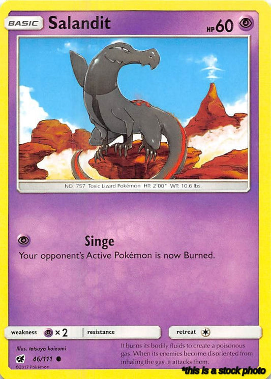 Normal Salandit [46/111 Near Mint ]