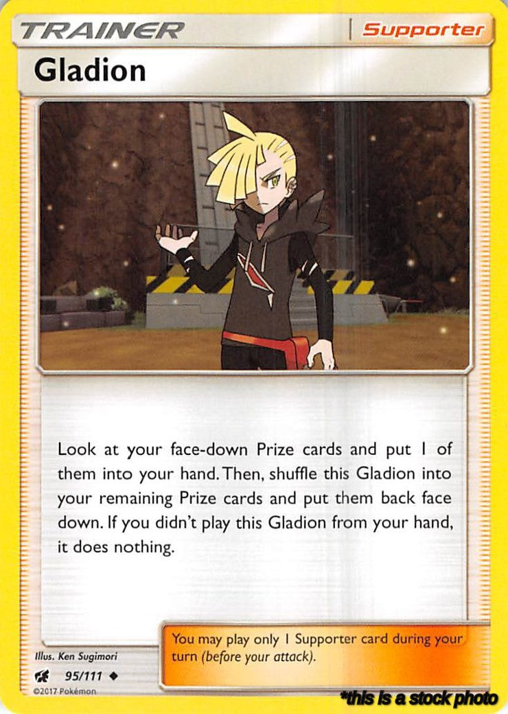 Uncommon Gladion [95/111 Near Mint ]