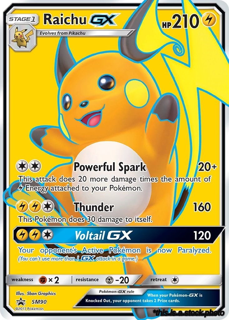 Raichu GX - SM90