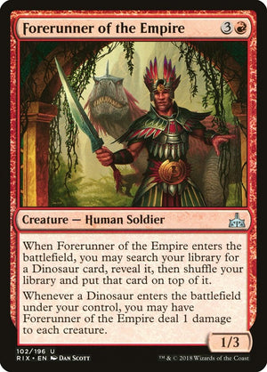 Forerunner of the Empire [RIX/102] 2018 Magic: The Gathering