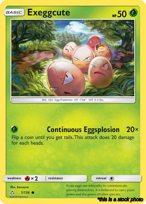 1/156 Exeggcute Common Normal