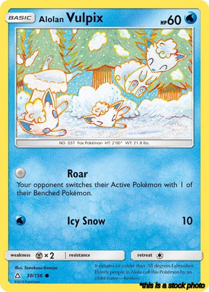 30/156 Alolan Vulpix Common Normal