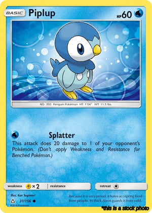 31/156 Piplup (31) Common Normal