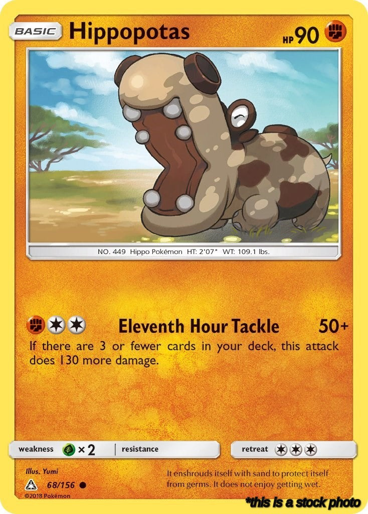 Normal Hippopotas [68/156 Near Mint ]