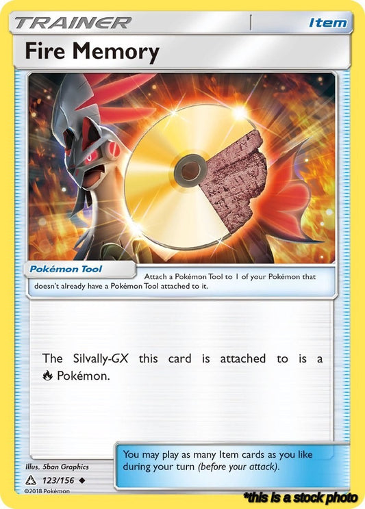 Uncommon Fire Memory [123/156 Lightly Played ]