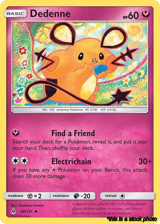 88/131 Dedenne Uncommon Reverse Holofoil