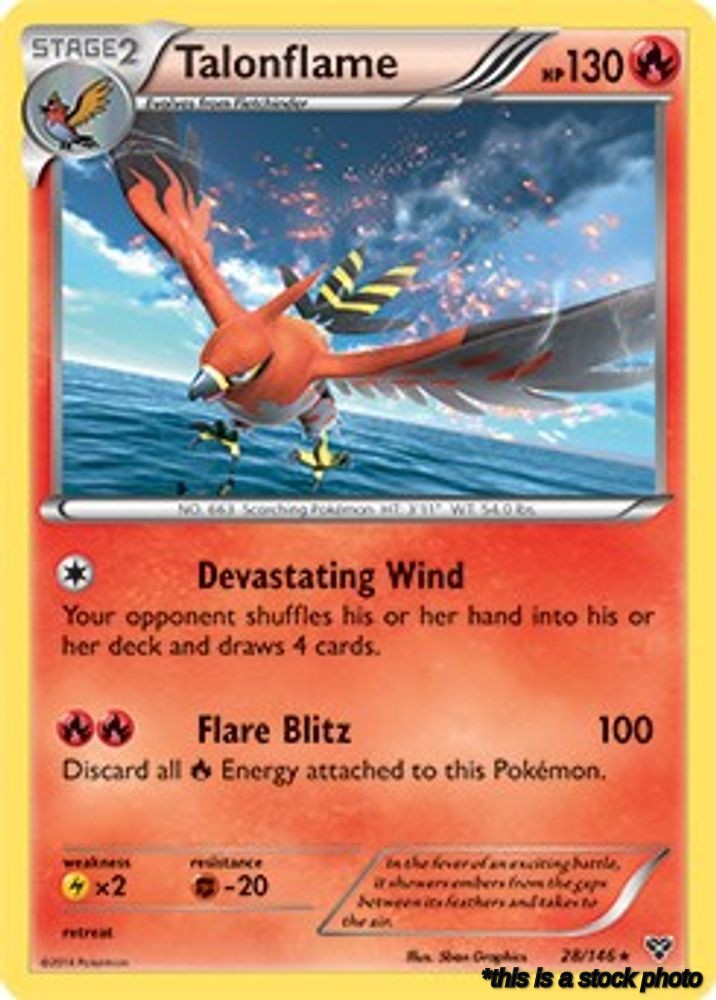 Promo Talonflame - 28/146 (Cosmos Holo) [028/146 Lightly Played ]