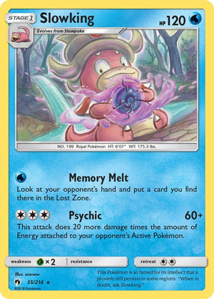 Rare Slowking [55/214 Near Mint ]