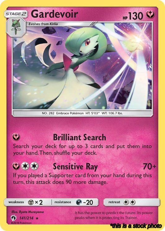 Holo Rare Gardevoir [141/214 Near Mint ]