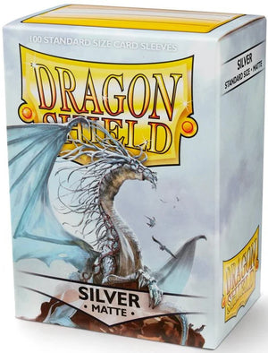 Dragon Shield: Sleeves – Matte – Silver