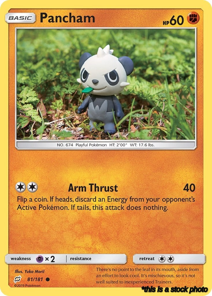 81/181 Pancham Common Reverse Holofoil