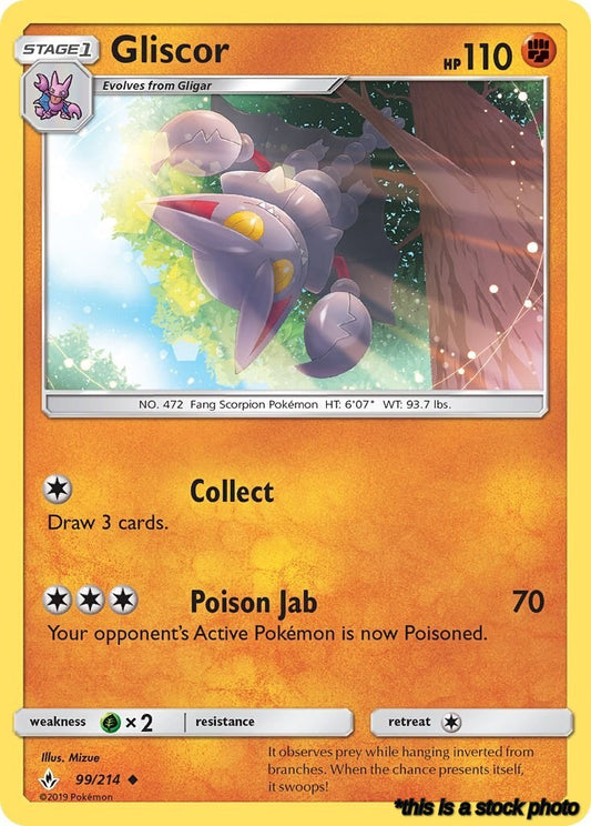 99/214 Gliscor Uncommon Normal