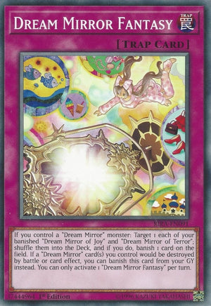 1st Edition Dream Mirror Fantasy [RIRA-EN091 Lightly Played] Common / Short Print