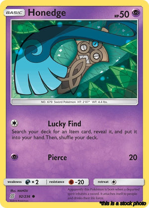 92/236 Honedge (92) Common Normal