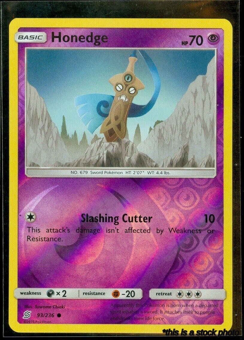 93/236 Honedge (93) Common Reverse Holofoil