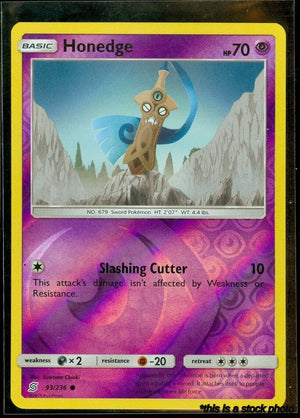 93/236 Honedge (93) Common Reverse Holofoil