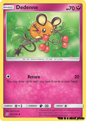 145/236 Dedenne Uncommon Normal